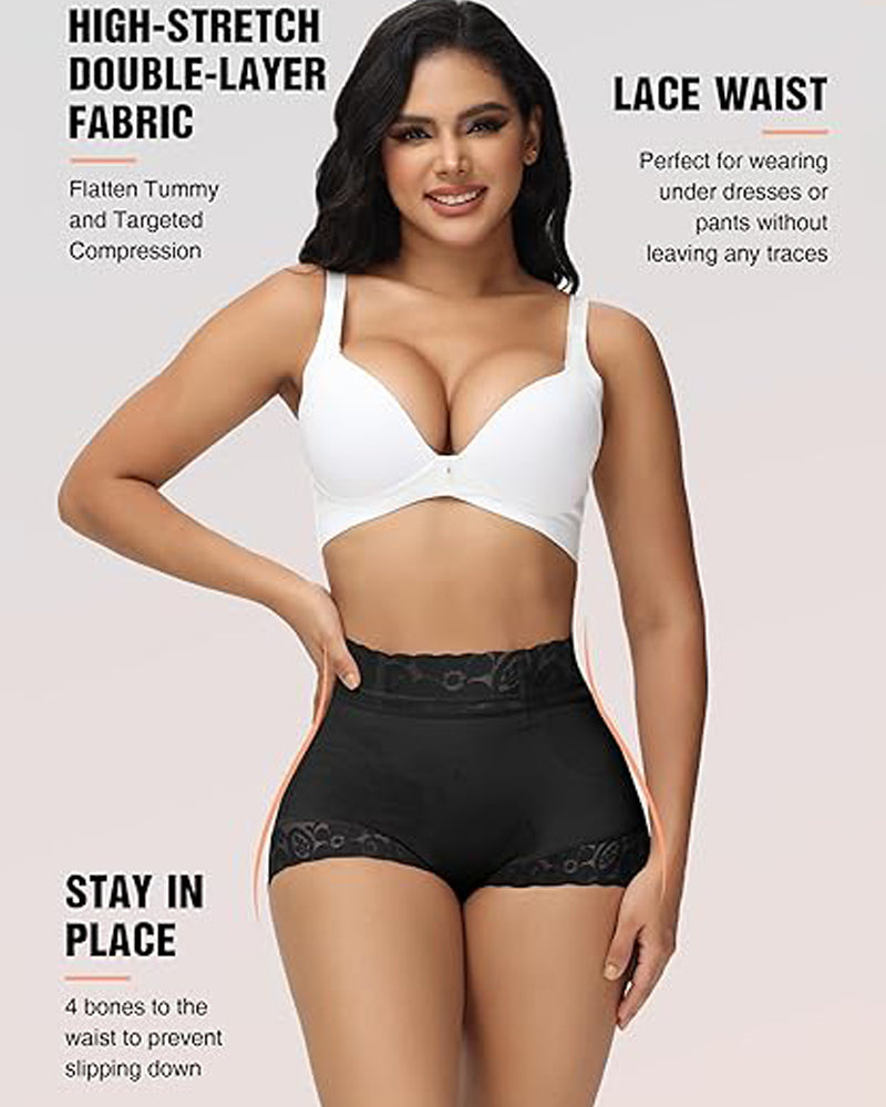 Shapshe® Women Lace Classic Body Shaper Butt Lifter Panty Smoothing Brief