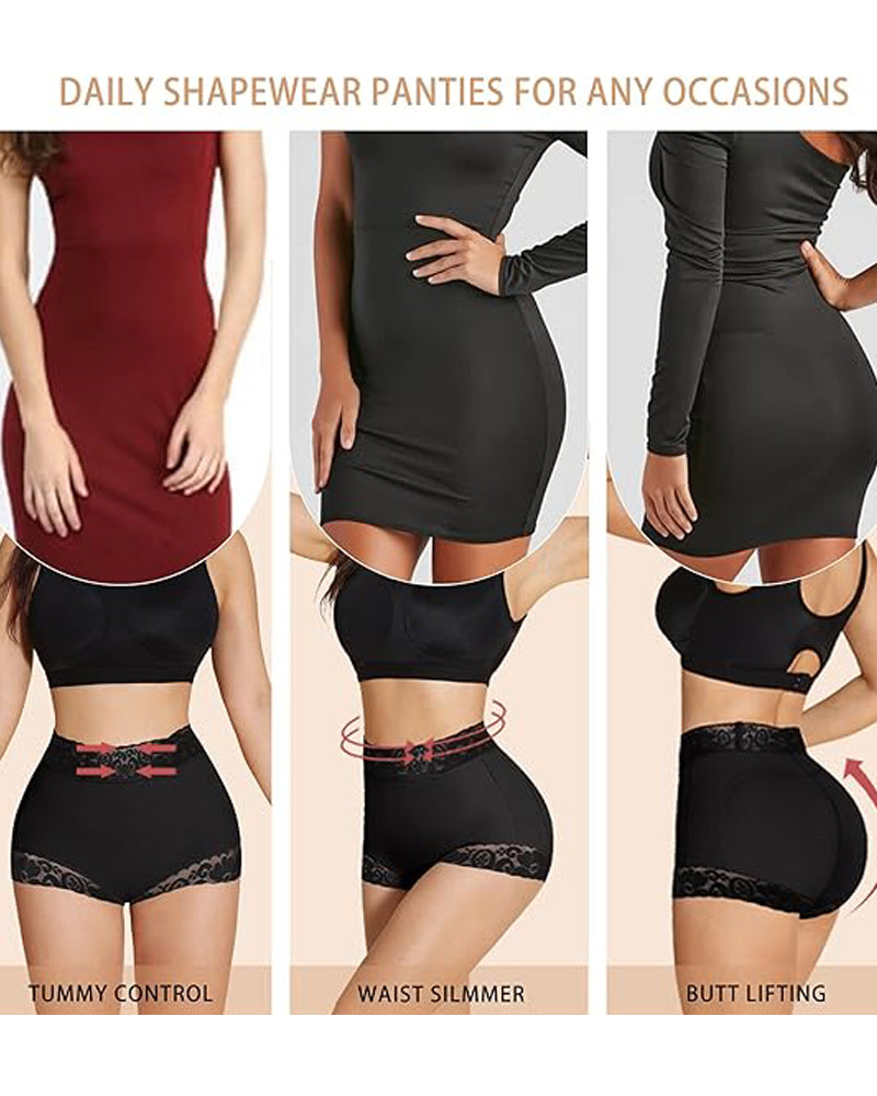 Shapshe® Women Lace Classic Body Shaper Butt Lifter Panty Smoothing Brief