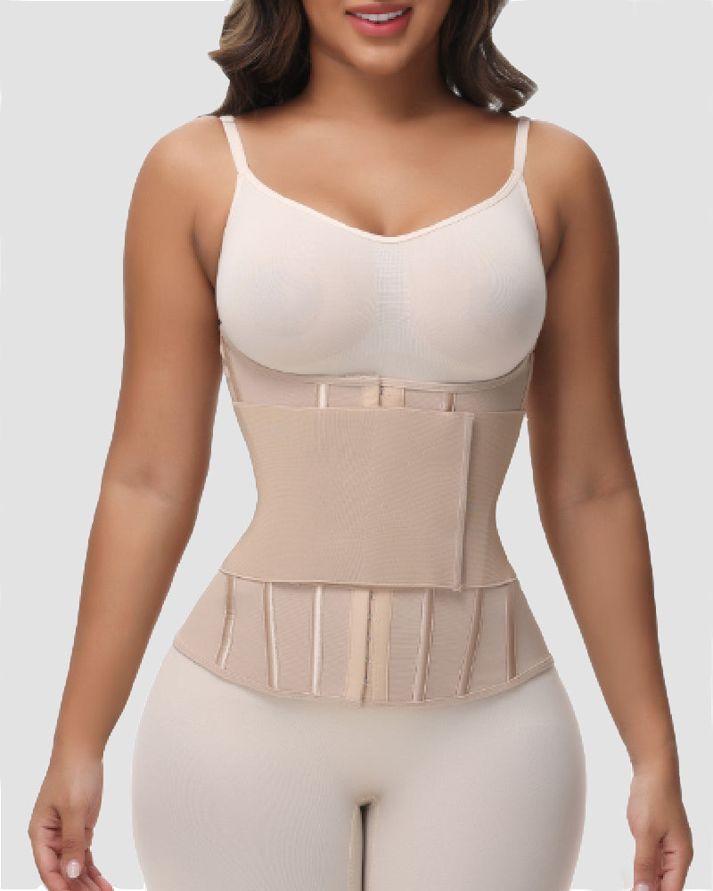Shapshe® Women's Tummy Control Girdle Waist Trainer Workout Boned Waist Cincher Corset