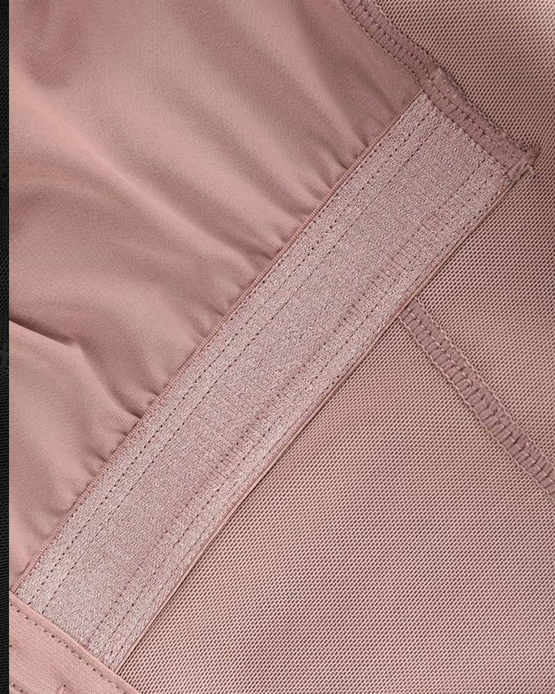 Fajas de compresión firme con gancho y ojo para control de abdomen de cuerpo completo