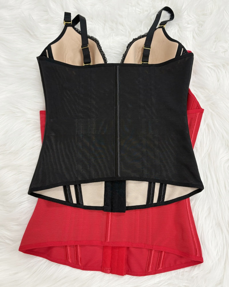 Shapshe® Fajas Colombianas Love Pattern Corset Top Tummy Tuck Waist Trainer