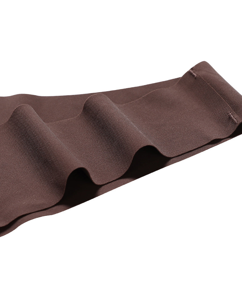 Bragas sexy de seda de hielo de talle bajo, bragas multicolores sin costuras, lencería