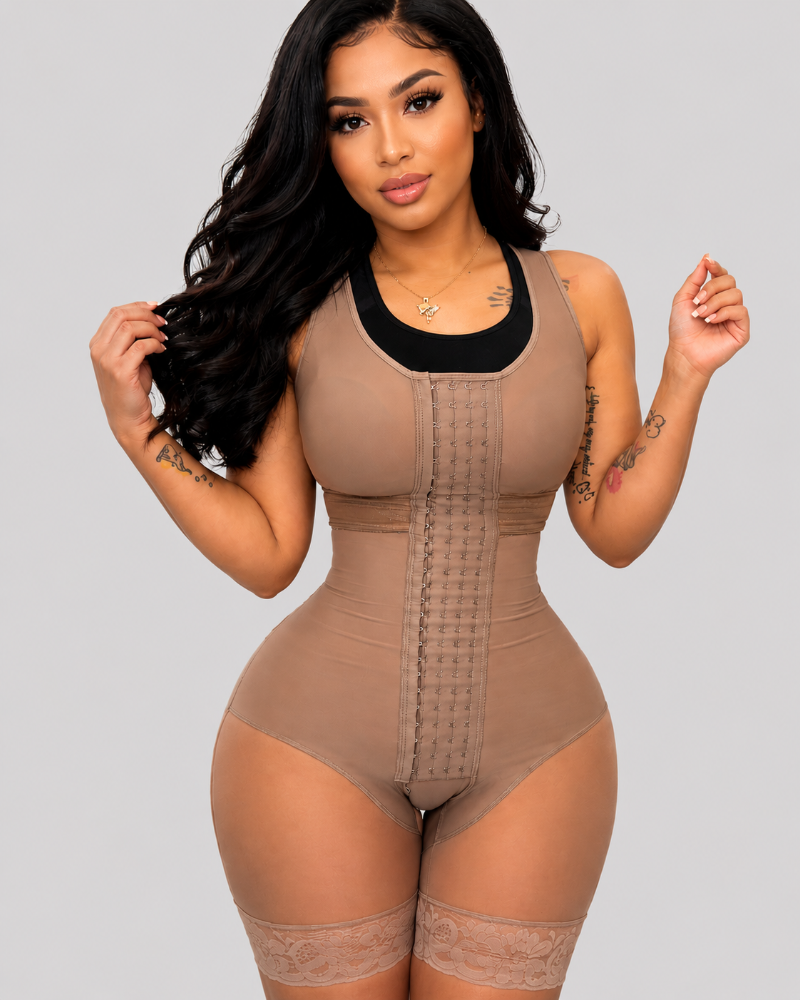 Shapshe® High Compression Full Body Colombianas Fajas Tummy Control BBL Shapewear
