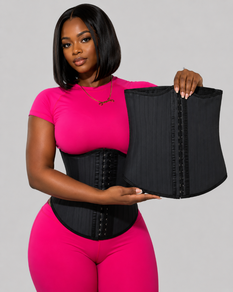 Latex Waist Trainer 25-Steel Boned Binders Corset