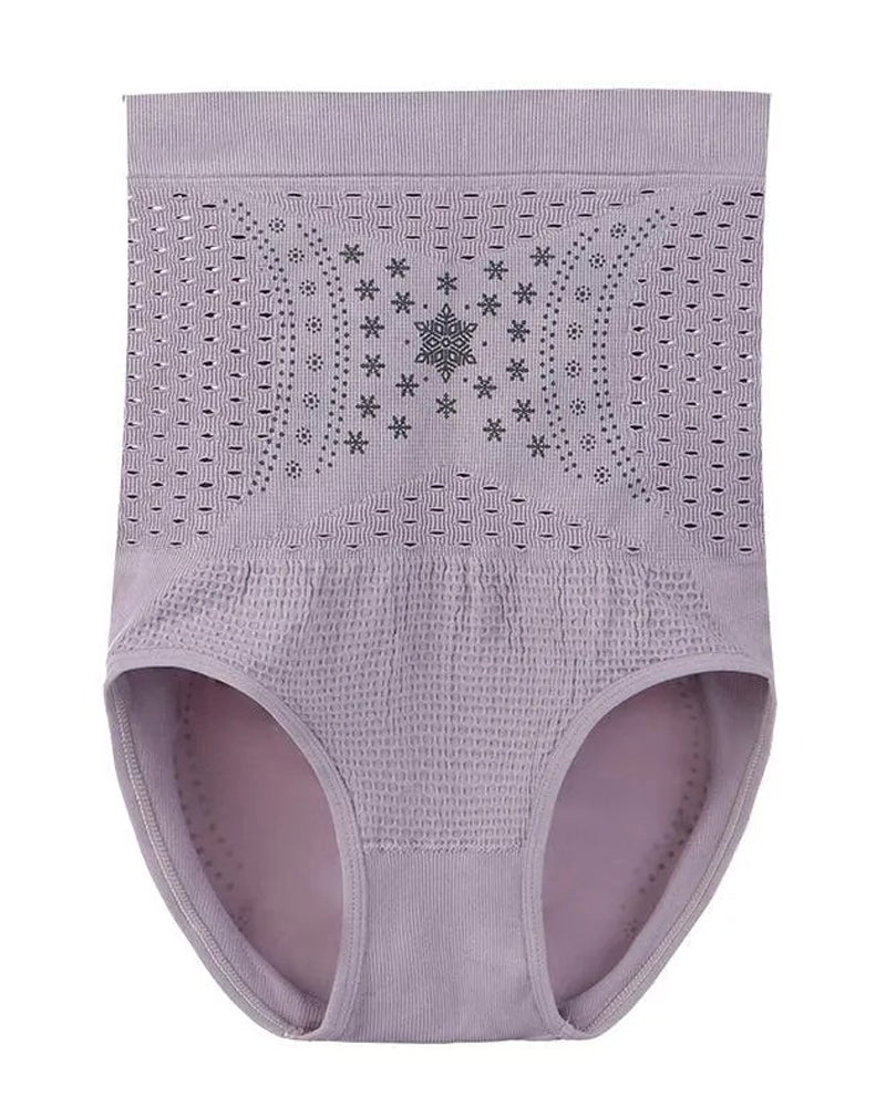 Bragas moldeadoras de iones negativos para mujer, ropa interior levantadora de glúteos sin rastro con agujeros transpirables