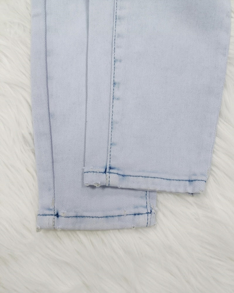 Shapshe® High Waisted Hip Lift Colombian Skinny Jeans Gradient Patchwork