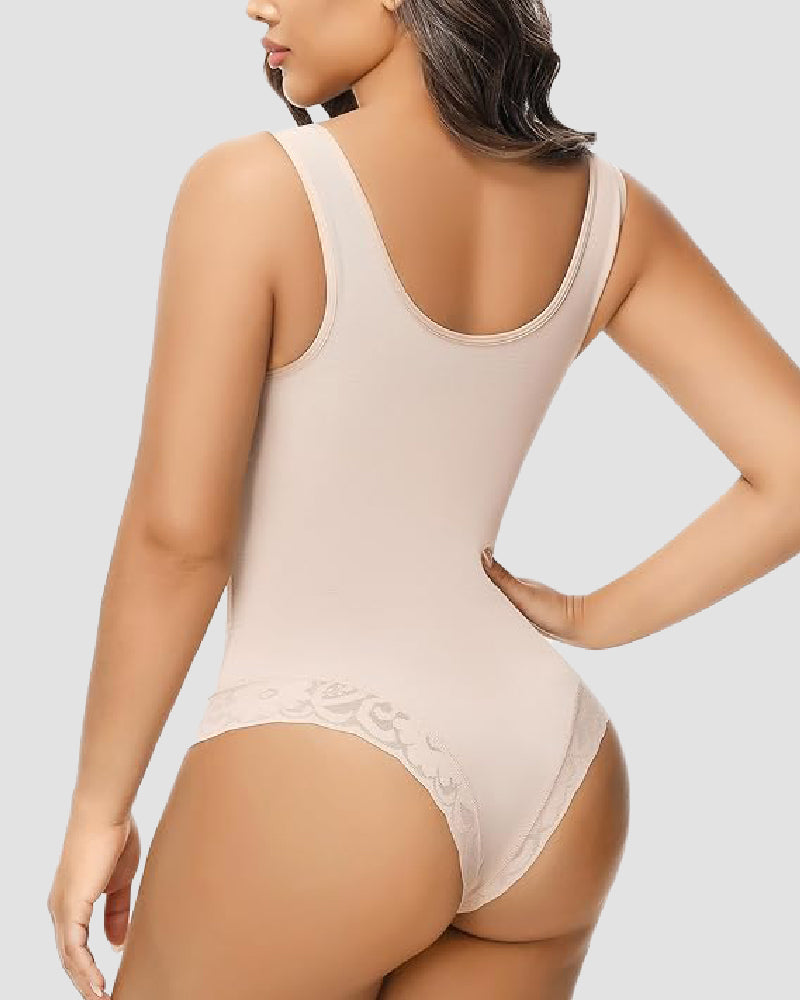 Shapshe® Fajas Colombianas Tummy Control Waist Trainer Open Bust Girdle Shapewear