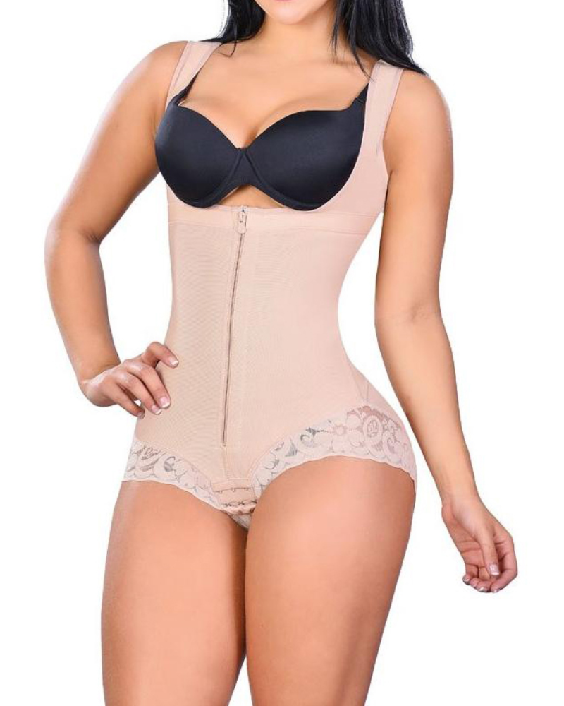 Shapshe® High Back Thick Straps Body Shaper compression Panty- High Compression Line