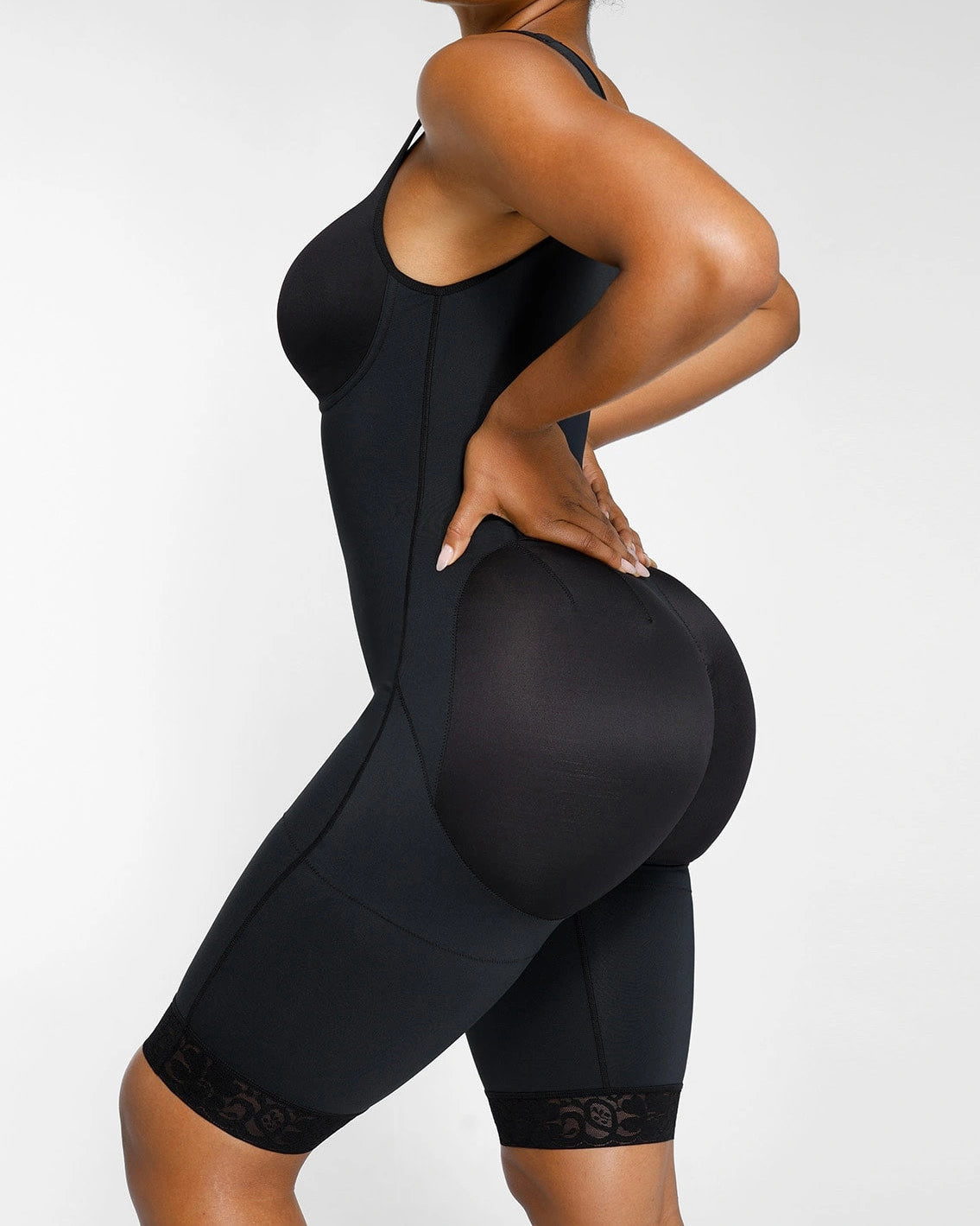 Shapshe® High Compression Full Body Fajas Tummy Control Butt-Lifting Body Shaper With Zipper