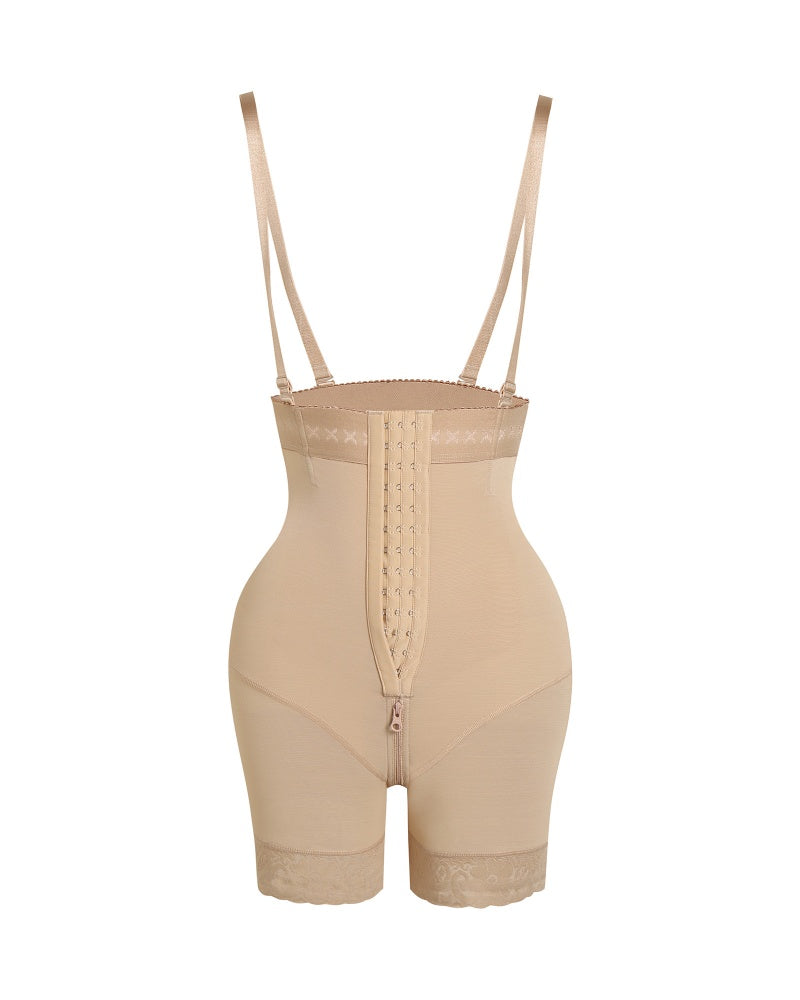 Shorts ajustados con levantador de glúteos y control de barriga de cintura alta