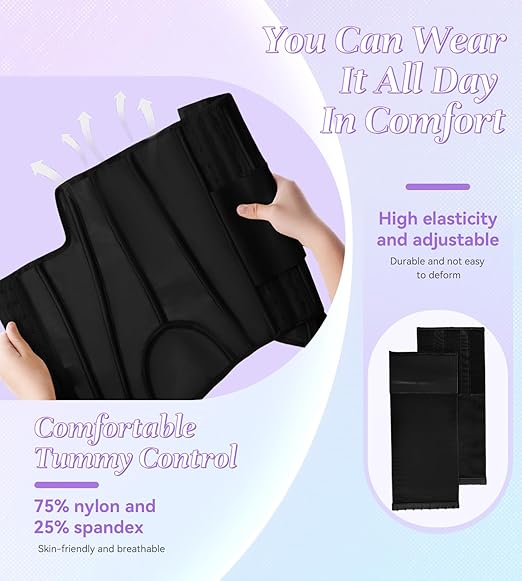 Shapshe® Women's Tummy Control Girdle Waist Trainer Workout Boned Waist Cincher Corset
