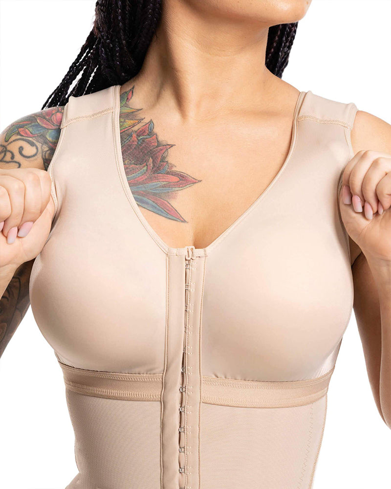 Shapshe® Women's Full Coverage BBL Post Surgery Tummy Control Body Shaper