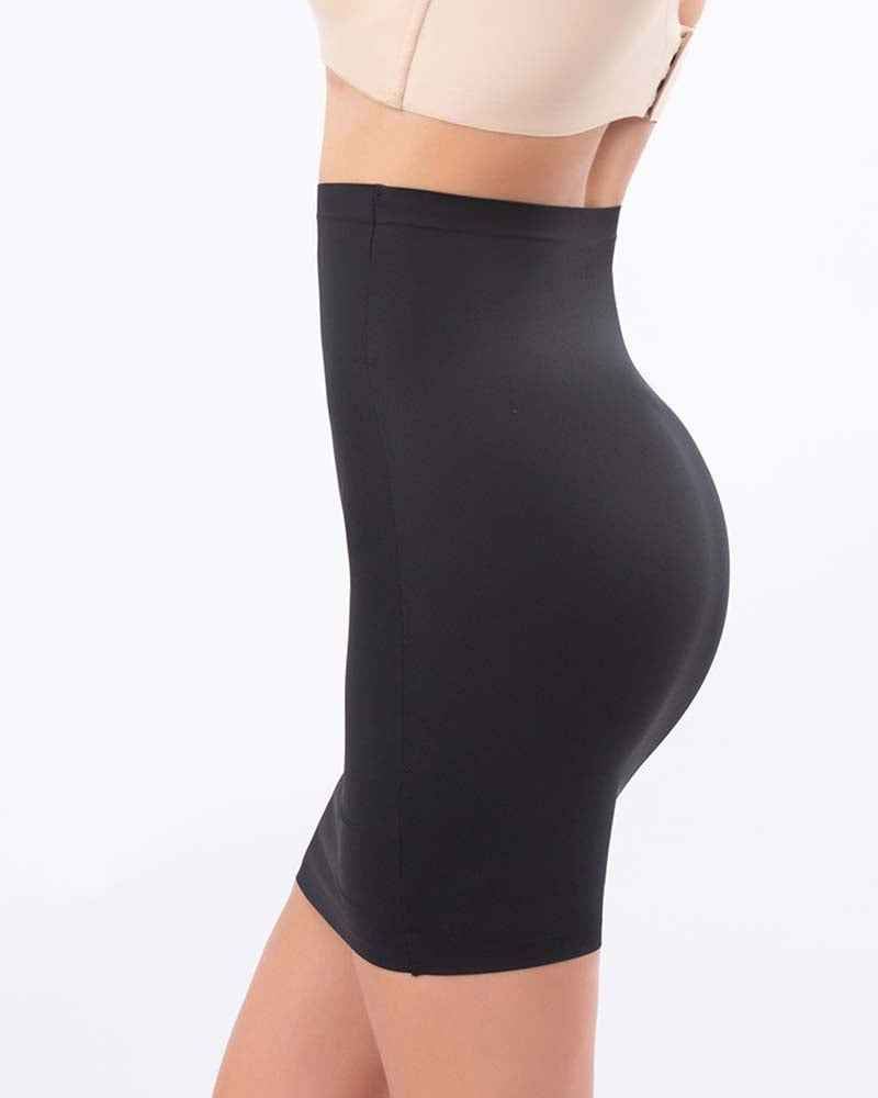 Minifalda ajustada para tonificar el abdomen, transpirable, sin costuras, levanta el cuerpo y la cadera