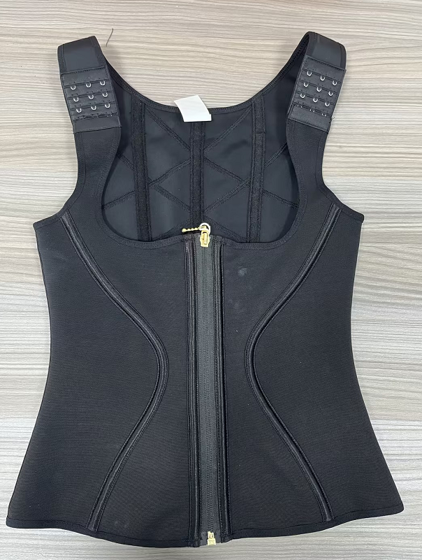 Shapshe® Women's Double Compression Bone Waist Trainer Tummy Control Postpartum Corset Vest