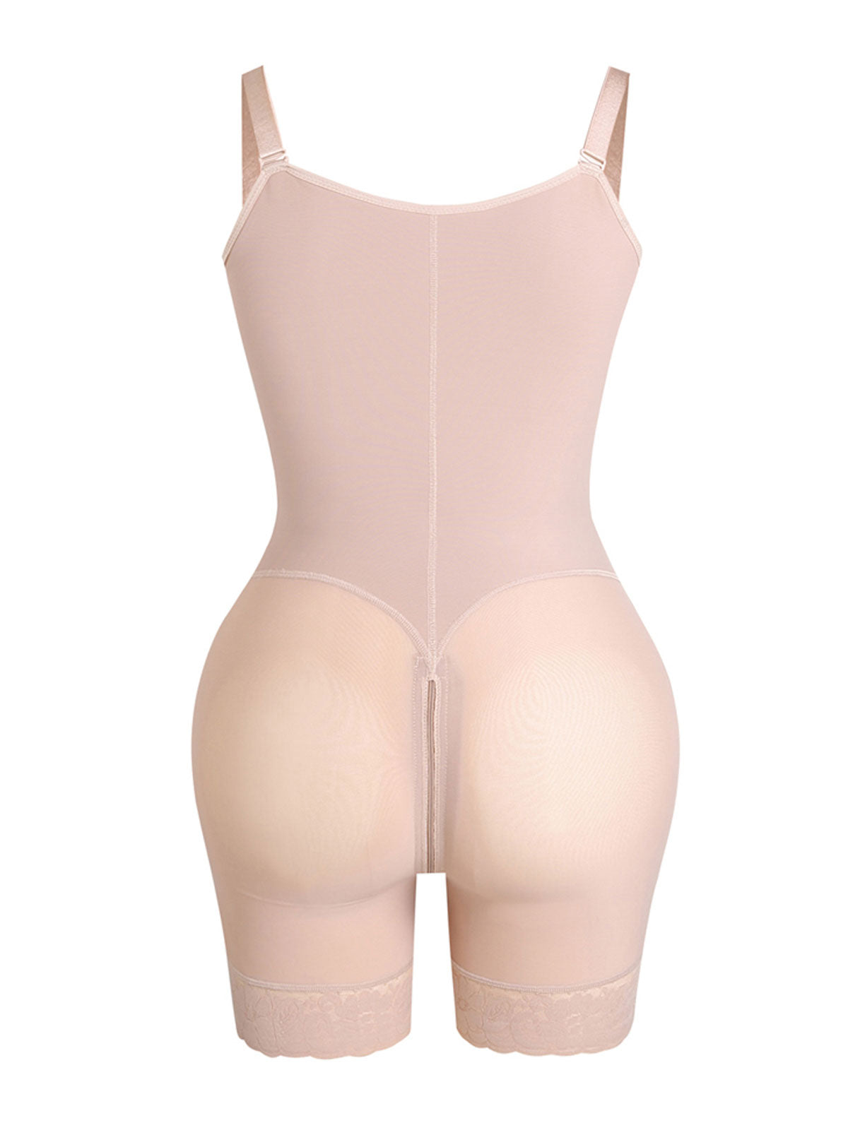 Shapshe® Fajas Colombianas Internal Hooks Invisible Tummy Control Zipper Underbust Shapewear
