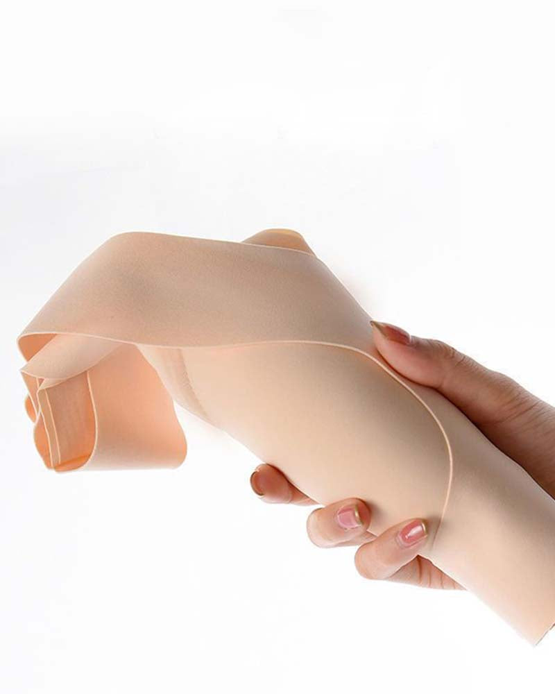 Sujetador push-up jorobado correctivo inalámbrico con hebilla frontal invisible sin costuras para mujer