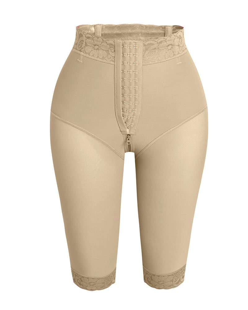 Shapshe® Women's High Waisted Shaping Knee Long Pants Invisible Tummy Control Faja Shorts