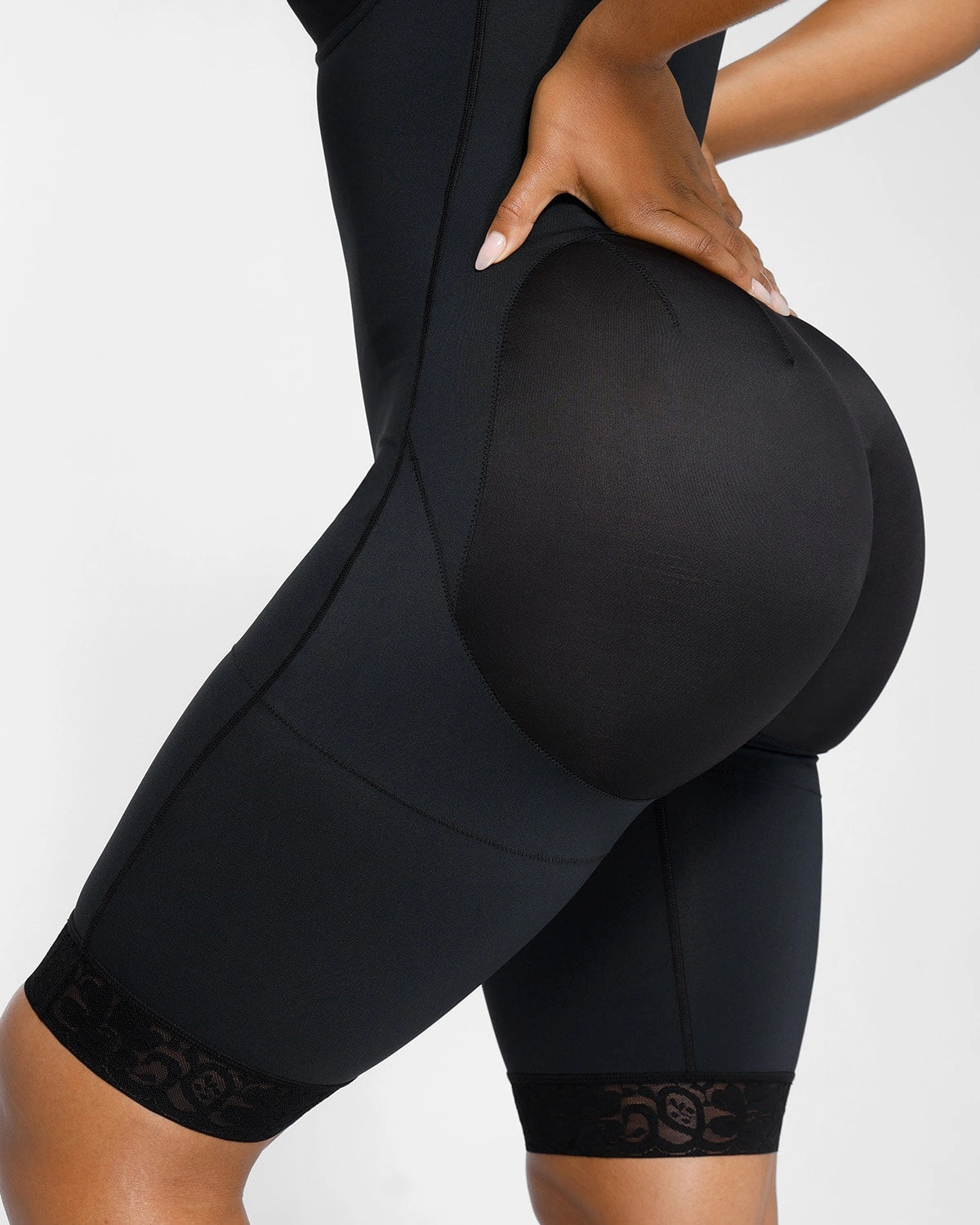 Shapshe® High Compression Full Body Fajas Tummy Control Butt-Lifting Body Shaper With Zipper