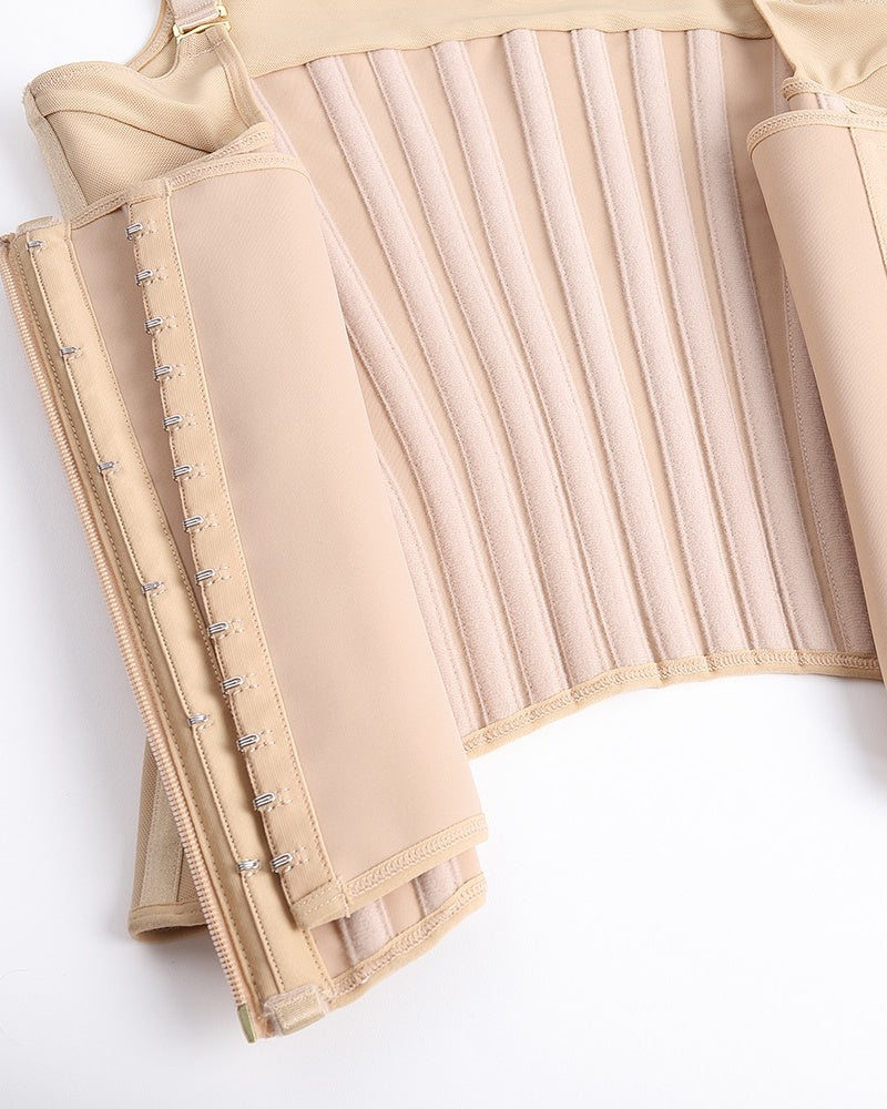 Shapshe® Double Layer Compression Curved Boned Waist Trainer