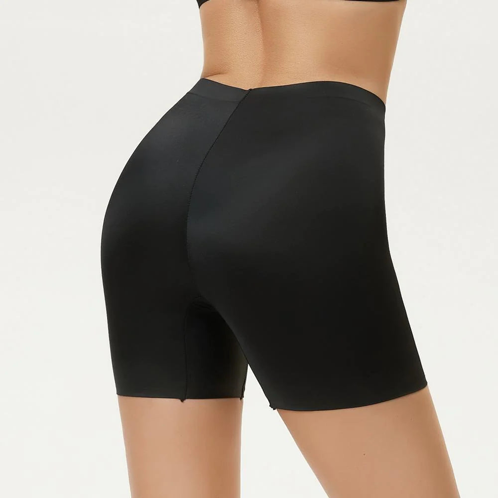 Boyshorts de cintura alta sin costuras y sin rastro Levantamiento de glúteos de una pieza