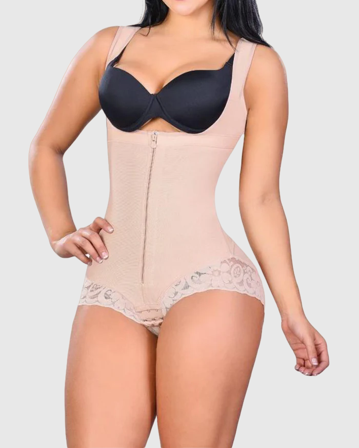 Shapshe® High Back Thick Straps Body Shaper compression Panty- High Compression Line