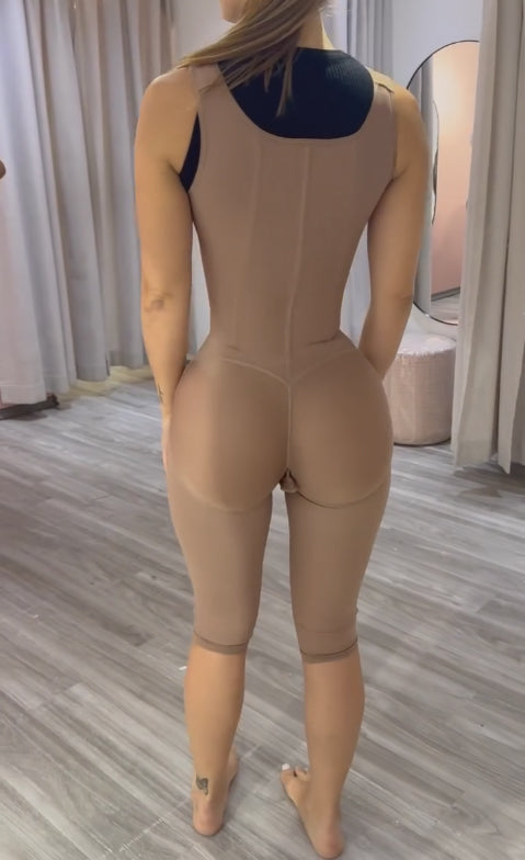 Shapshe® Women's High Compression Boned Tummy Control Fajas Thigh Post Surgery Shapewear