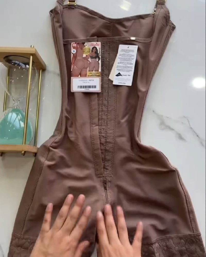 Shapshe® Fajas Colombianas High Compression Hook & Eye Tummy Control Hourglass Shapewear