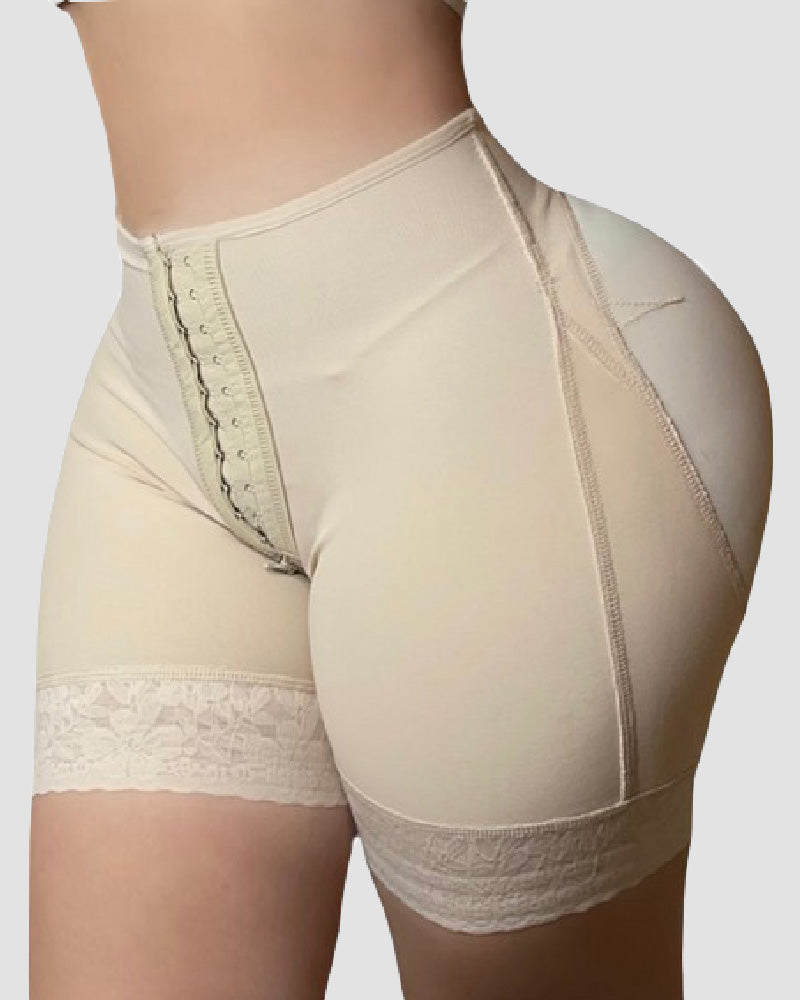 Shapshe® Women's Low Rise Invisible BBL Shapewear Shorts Tummy Control Faja Shorts