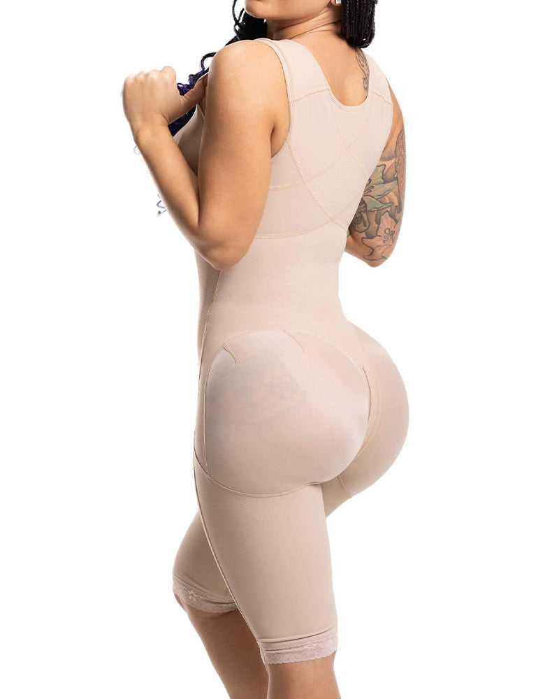 Shapshe® Women's Full Coverage BBL Post Surgery Tummy Control Body Shaper