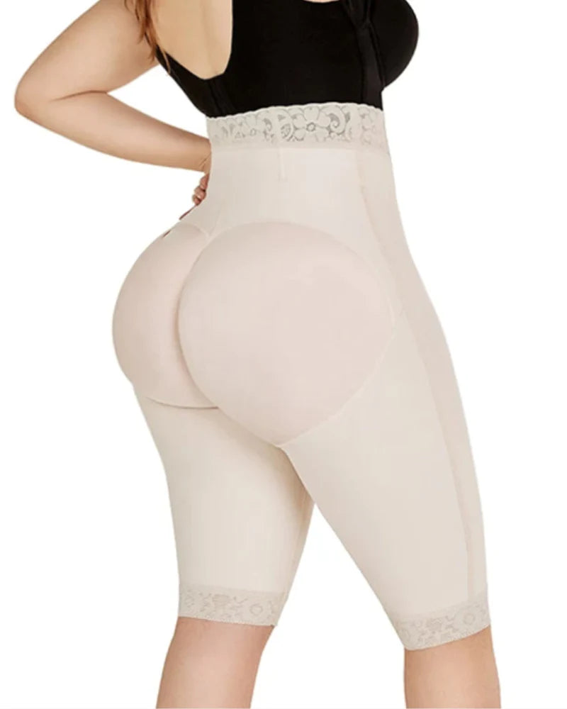 Shapshe® Double Compression High-Waisted Butt Lifting Shorts Knee Short