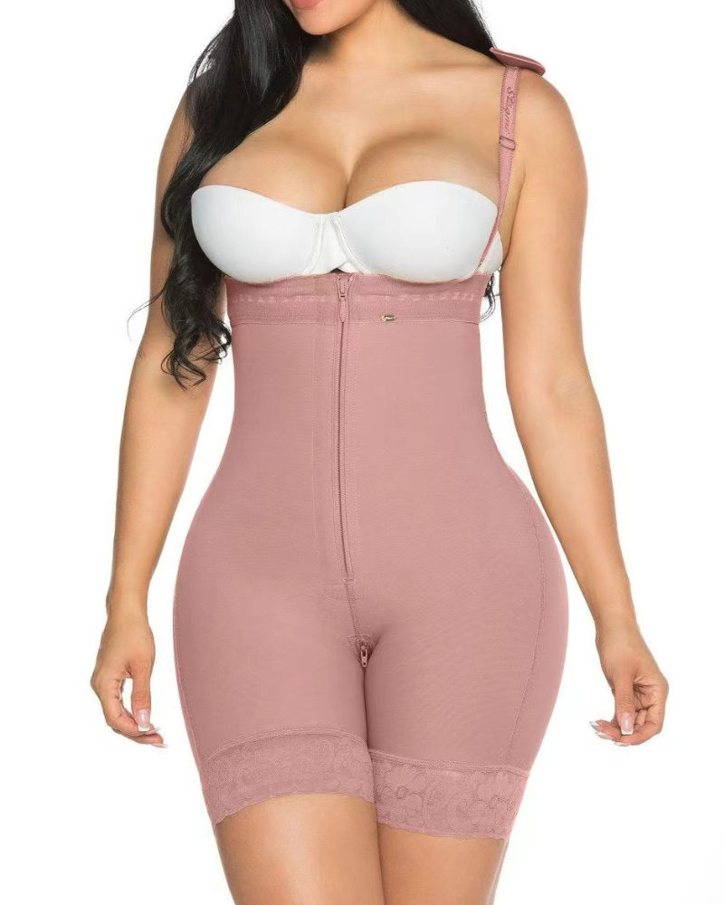 Shapshe® Firm Control Open Bust Full Body Shaper Bodysuit Shapewear