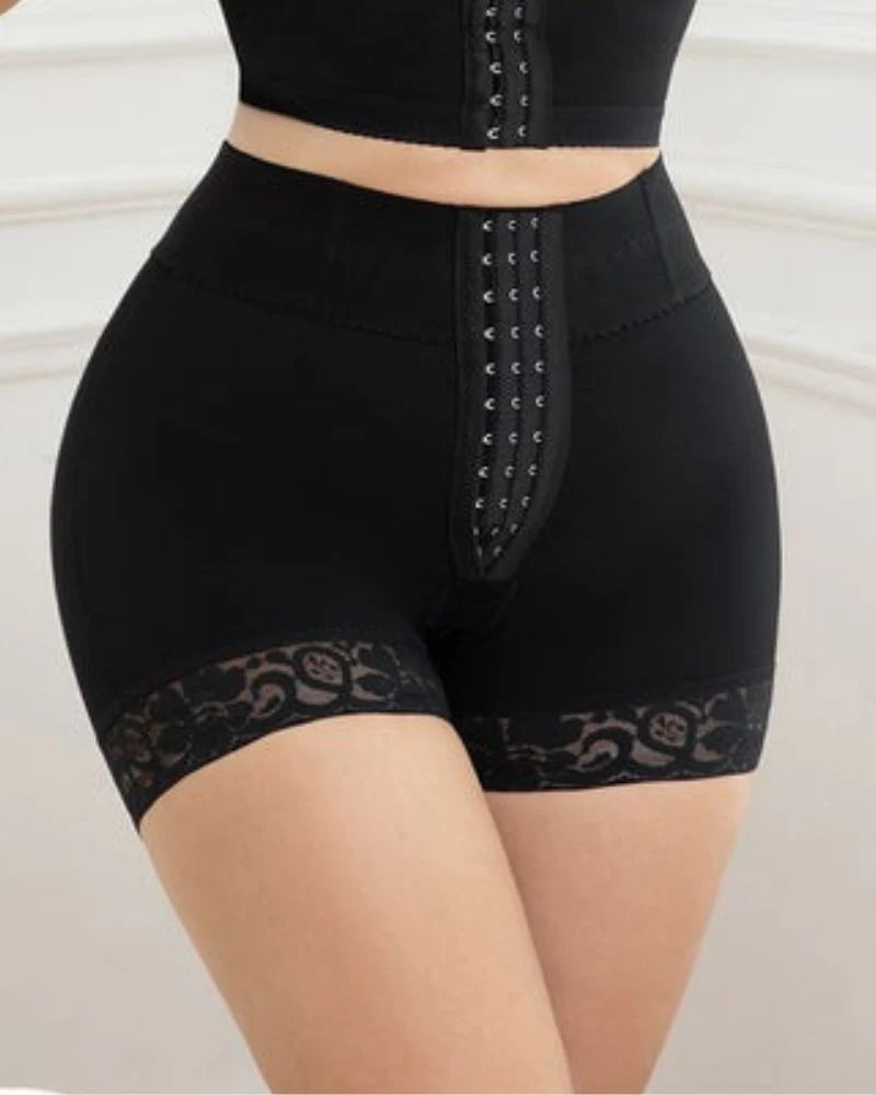 Women Black Tummy Control Butt Lifter Short Slimming Panties