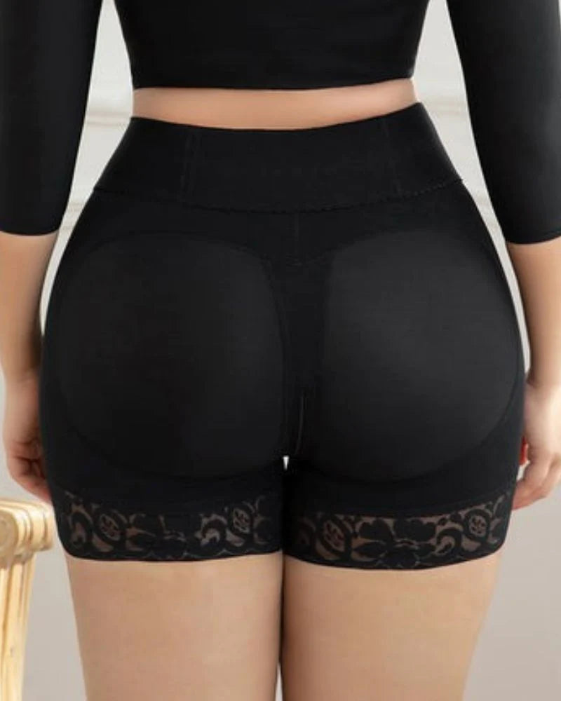 Women Black Tummy Control Butt Lifter Short Slimming Panties