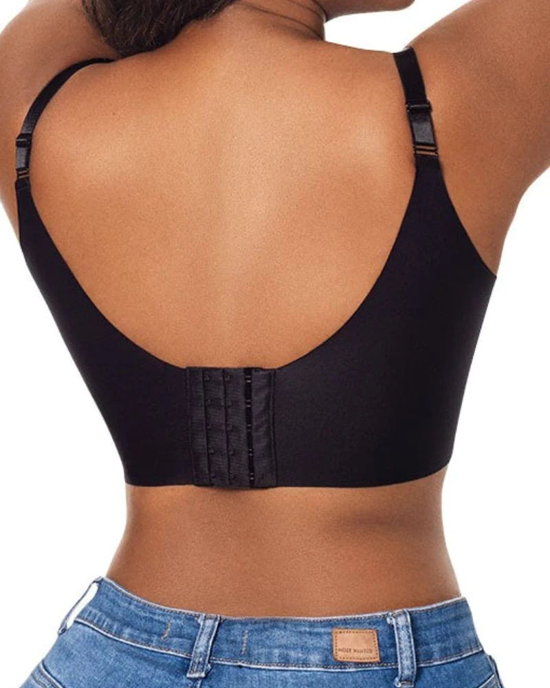 Sujetador moldeador push-up de alta compresión sin aros