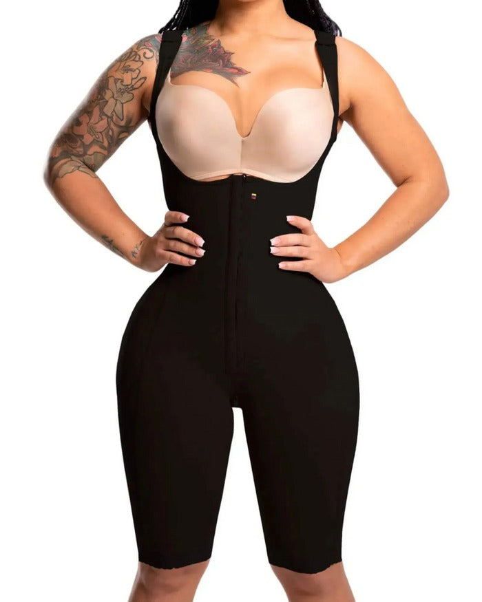 Shapshe® Open Bust Shapewear Tummy Control Butt Enhancer Body Shaper Fajas