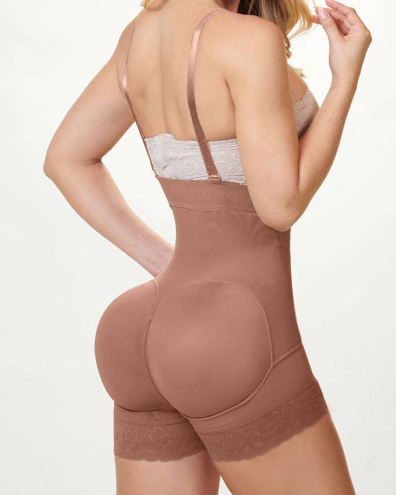 Shapshe® High Compression Body Shaping Adjustable Straps Shorts