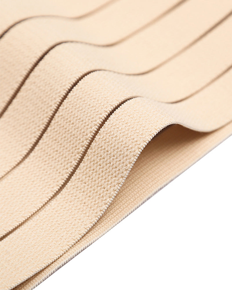 Ropa interior moldeadora de tanga elástica sin costuras con elevación de glúteos de cintura alta transpirable hueca