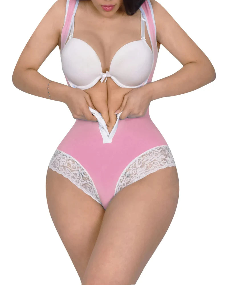 Shapshe® Body Shaper Slimming Tummy Control Fajas Open Bust Shapewear