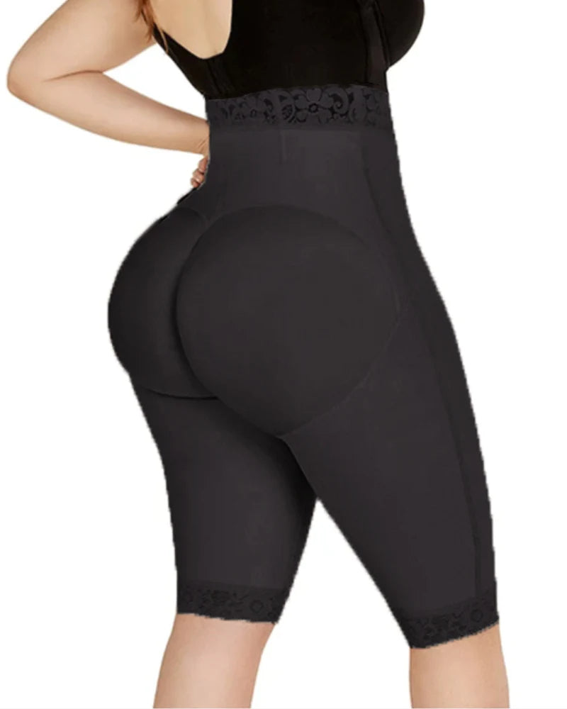 Shapshe® Double Compression High-Waisted Butt Lifting Shorts Knee Short