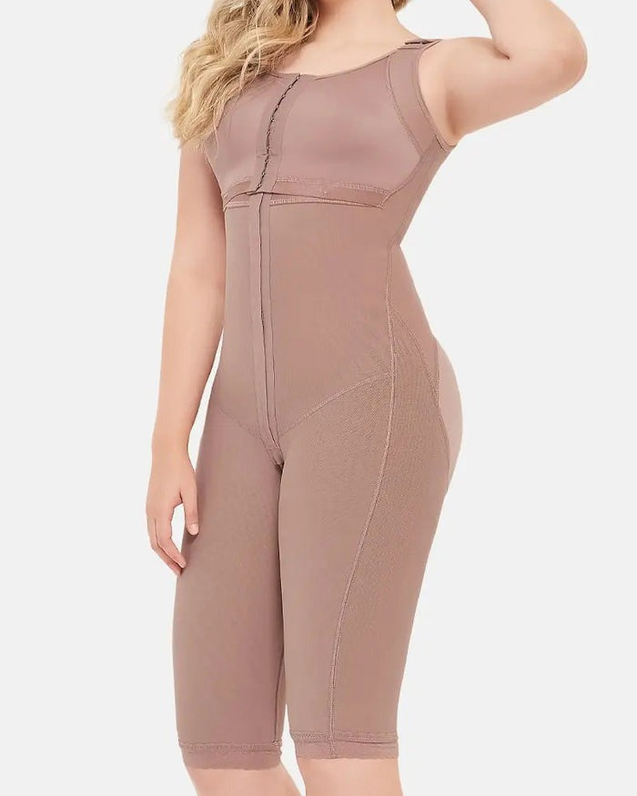 Shapshe® Double Compression Tummy Control Shapewear Faja With Bra