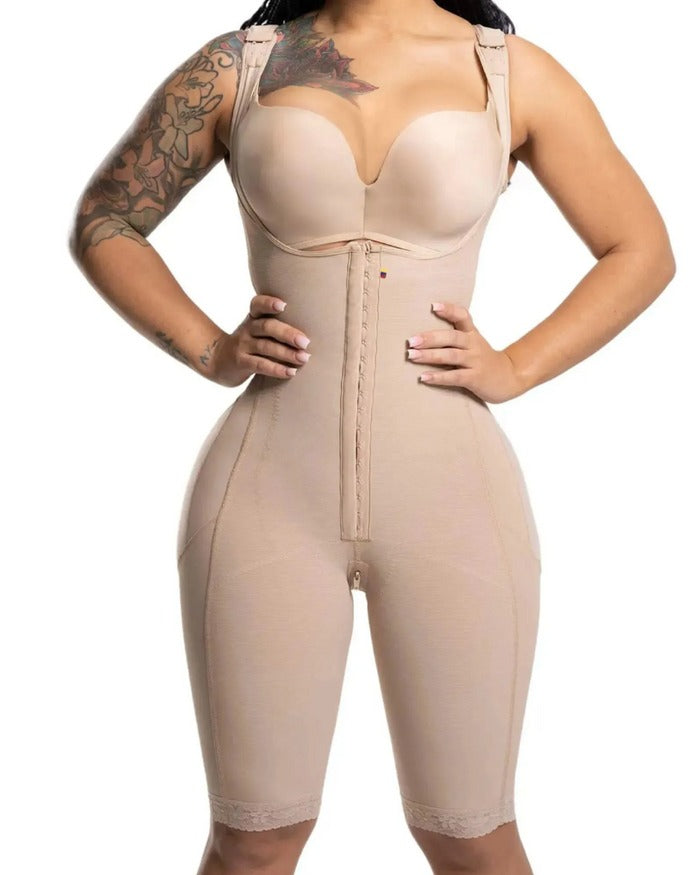 Shapshe® Open Bust Shapewear Tummy Control Butt Enhancer Body Shaper Fajas
