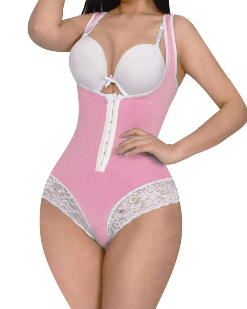 Shapshe® Body Shaper Slimming Tummy Control Fajas Open Bust Shapewear