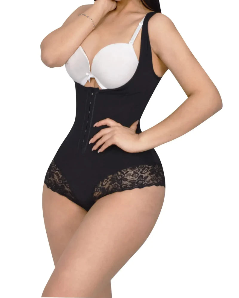 Shapshe® Body Shaper Slimming Tummy Control Fajas Open Bust Shapewear