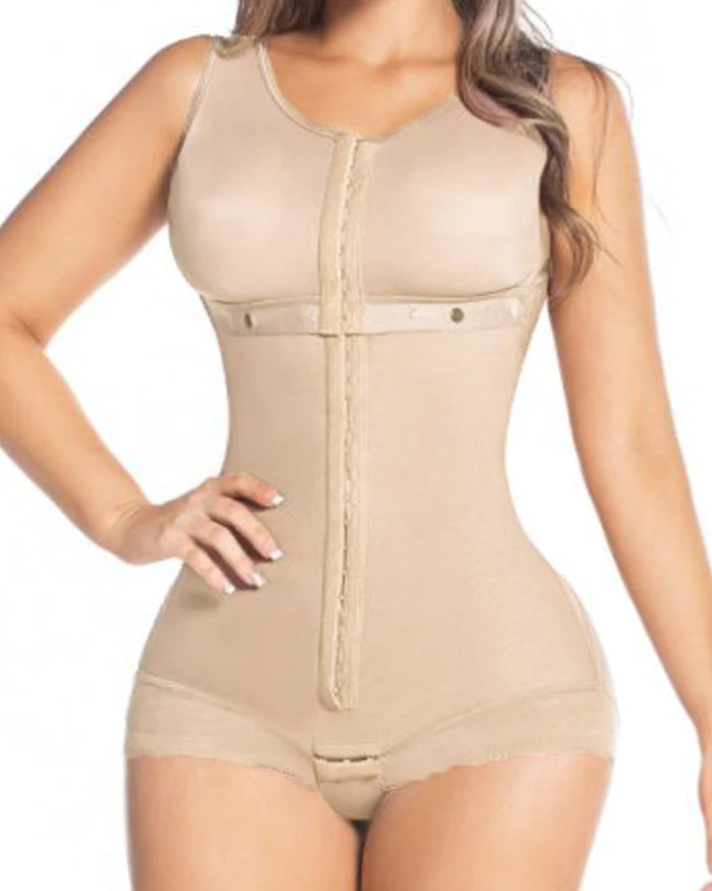 Shapshe® High Compression Full Bust Bodysuits Shapewear with Hook and Eye