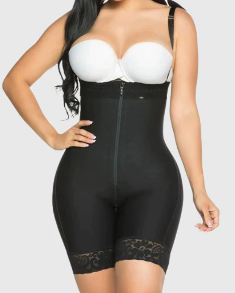Shapshe® Firm Control Open Bust Full Body Shaper Bodysuit Shapewear