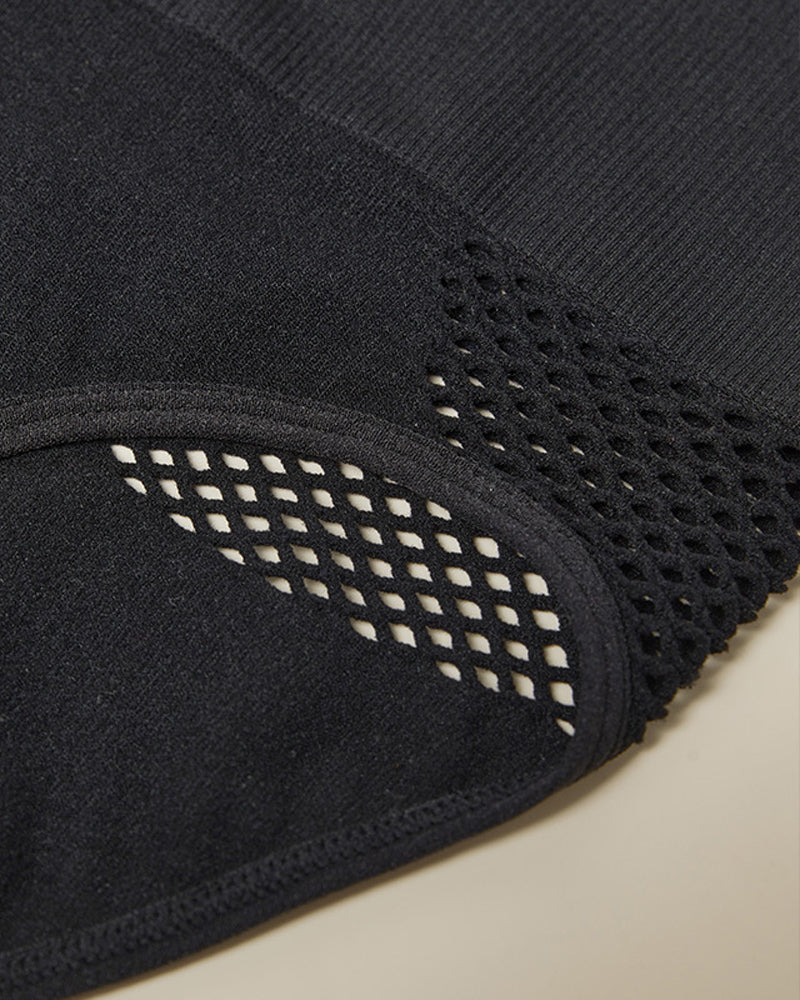 Bragas moldeadoras sin costuras para mujer, bragas caladas sexys de cintura alta