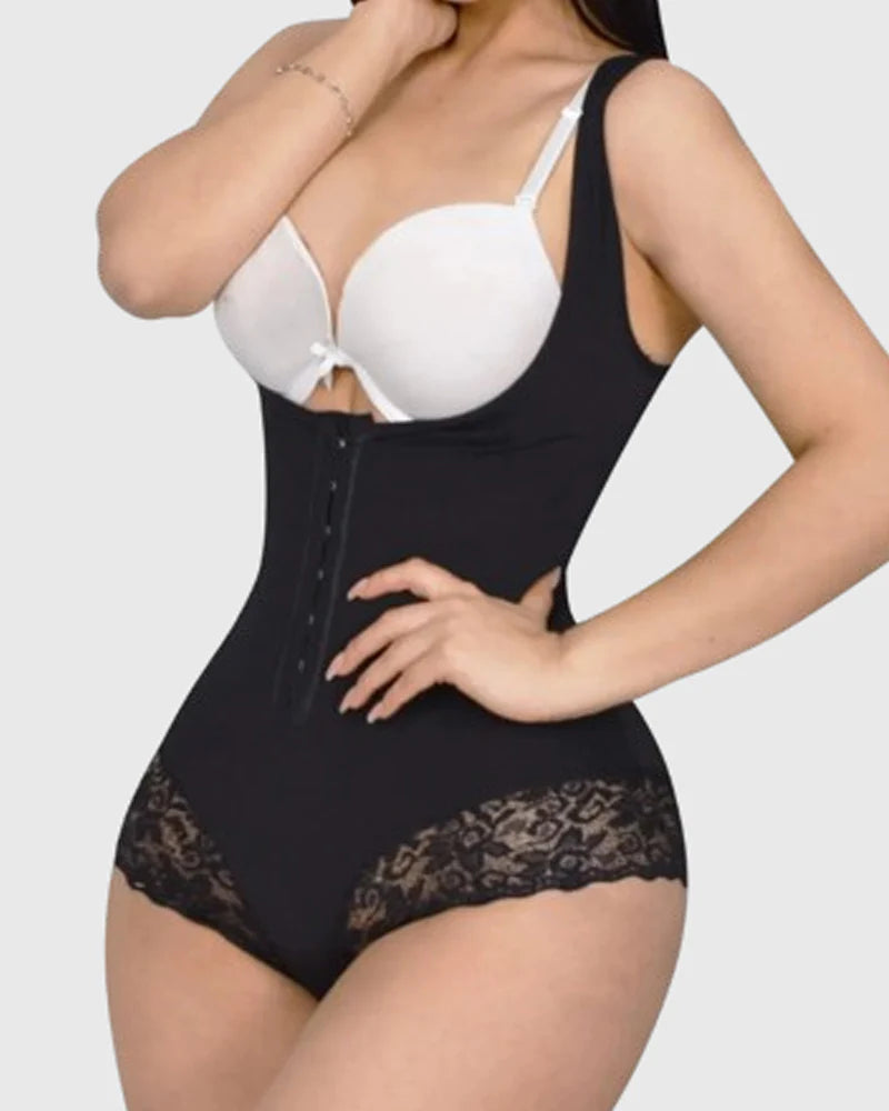 Shapshe® Body Shaper Slimming Tummy Control Fajas Open Bust Shapewear
