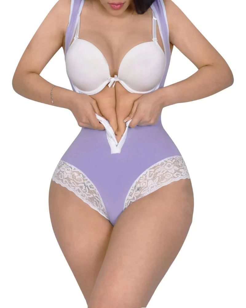 Shapshe® Body Shaper Slimming Tummy Control Fajas Open Bust Shapewear