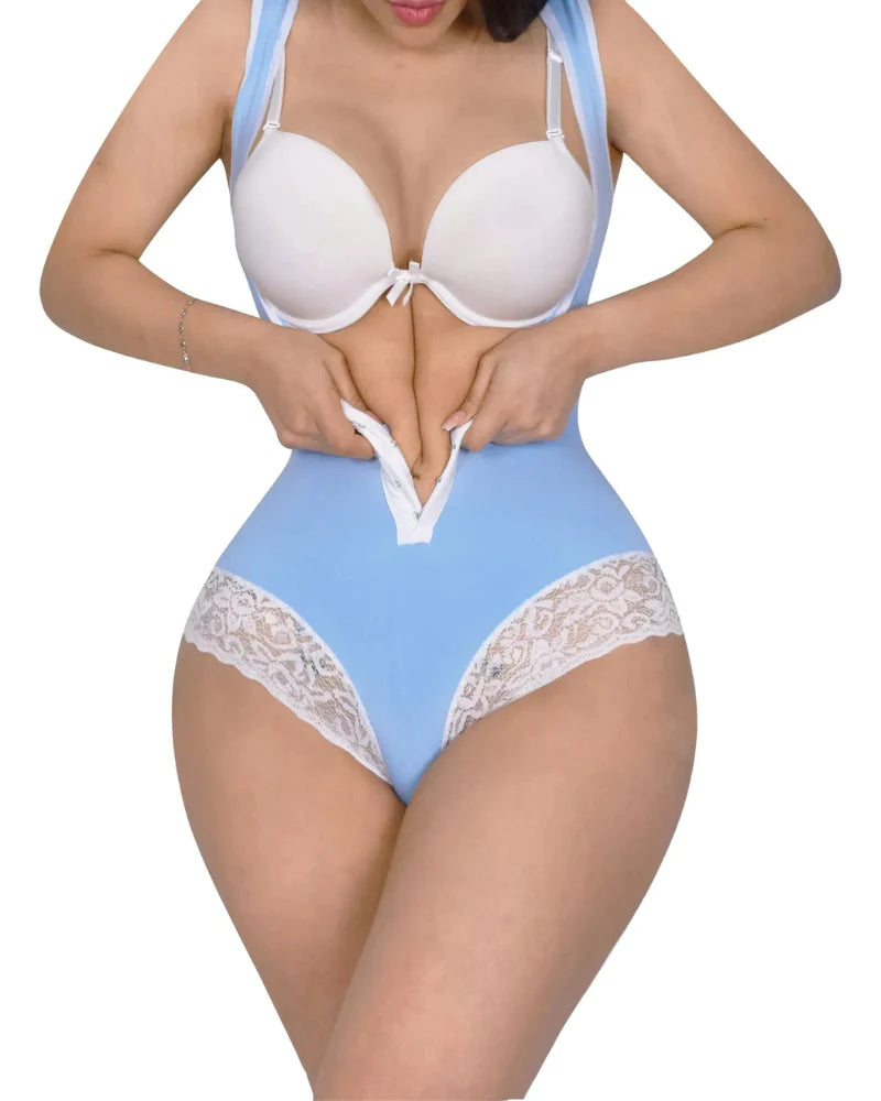 Shapshe® Body Shaper Slimming Tummy Control Fajas Open Bust Shapewear