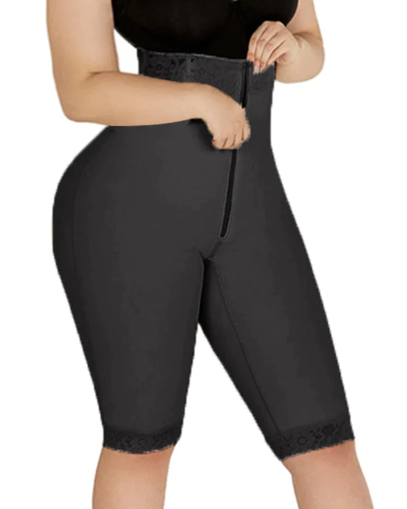 Shapshe® Double Compression High-Waisted Butt Lifting Shorts Knee Short